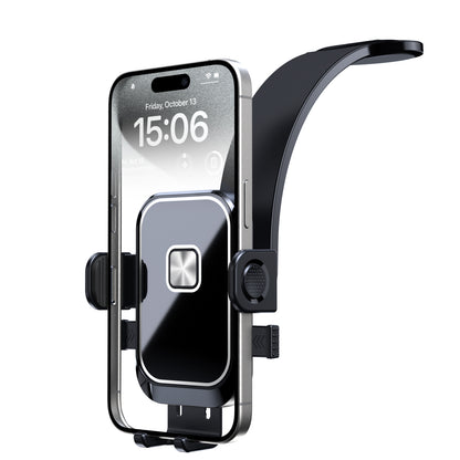 Bendablde car mount with 360° rotation and one-step operation, fits all sizes smartphone