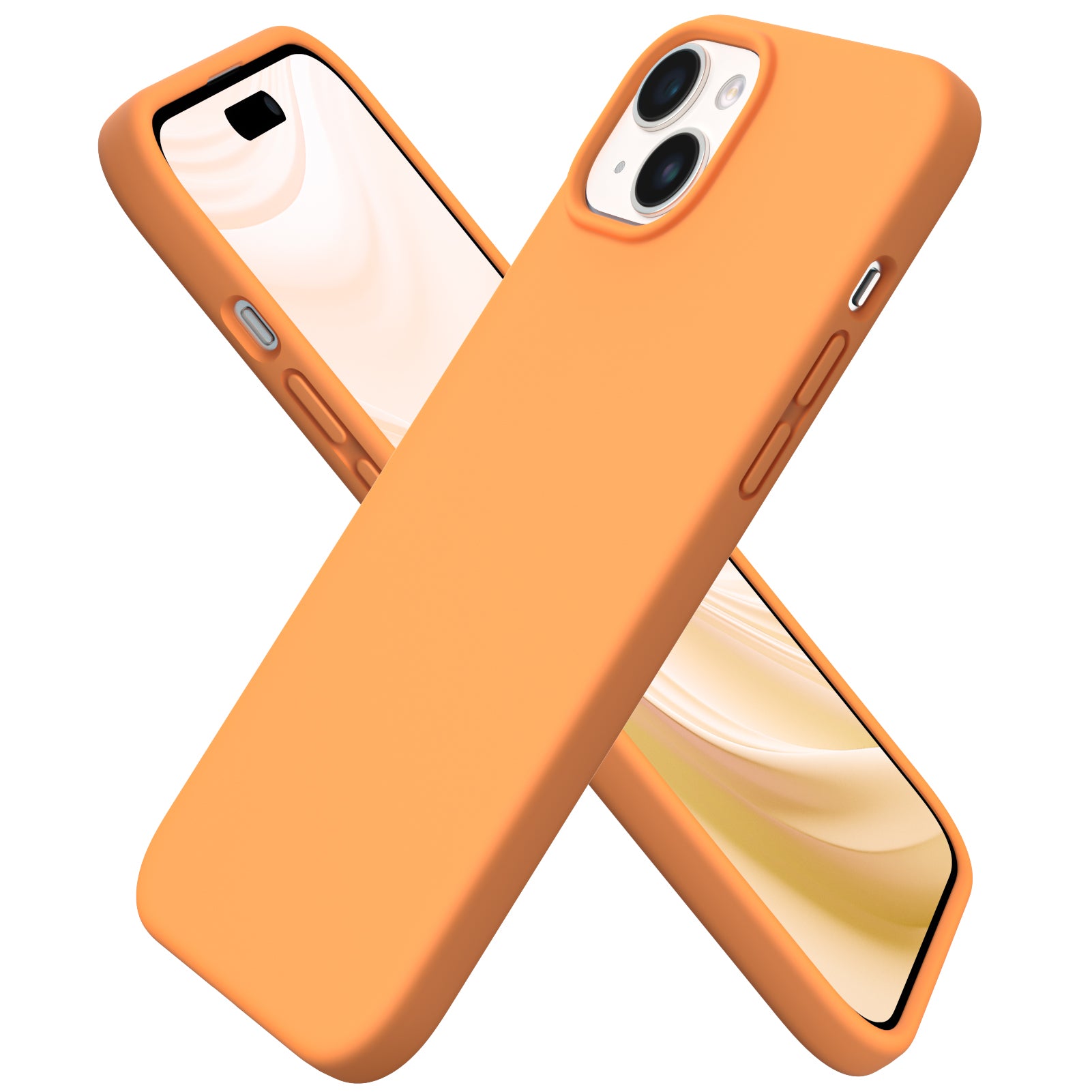 ORNARTO Liquid Silicone iPhone 15 Plus Case