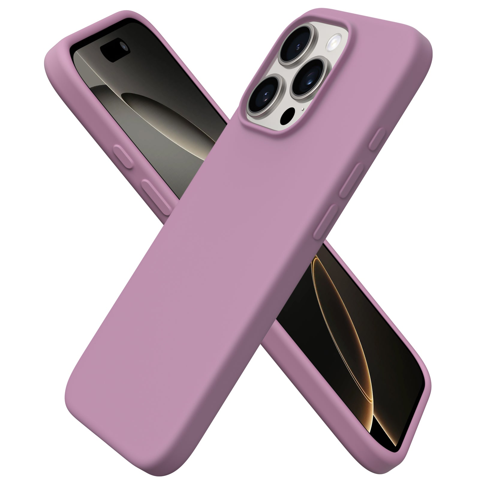 ORNARTO Liquid Silicone Case for iPhone 16 Series