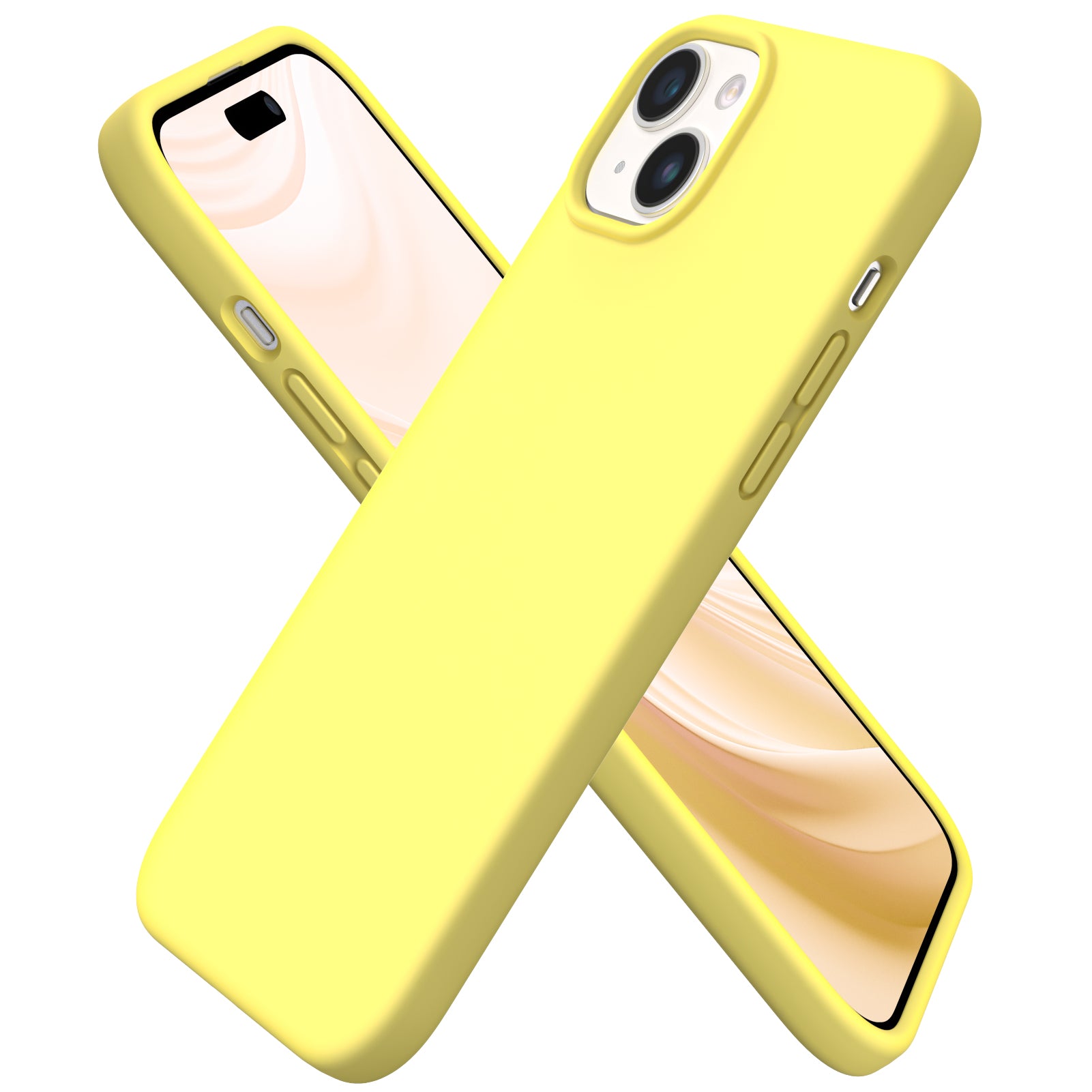 ORNARTO Liquid Silicone iPhone 15 Plus Case