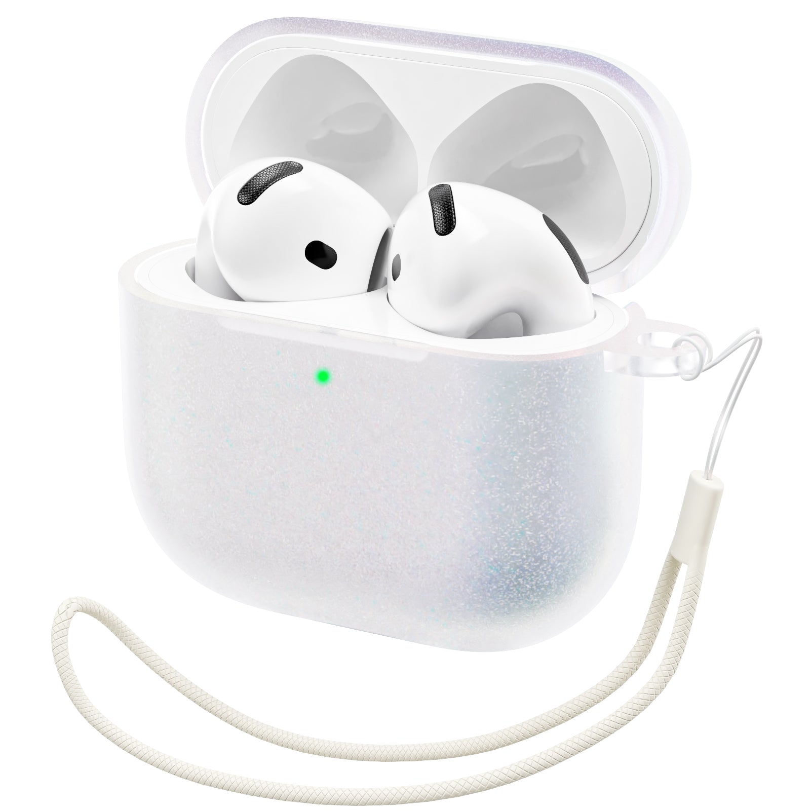 Iridescent AirPods 4 Case(2024) with Lanyard