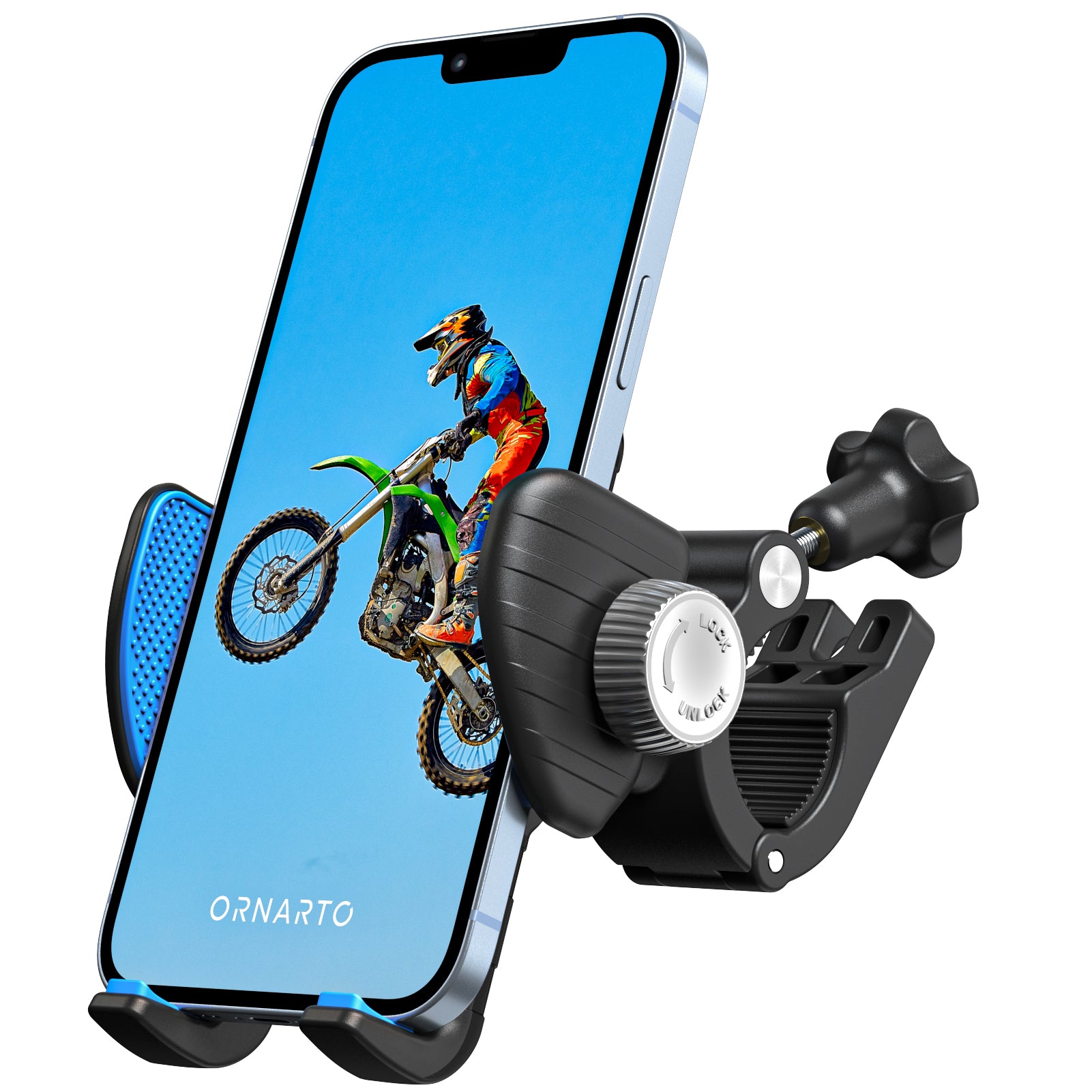 S1 Bike Phone Holder, Rotatable Motorcycle Phone Mount