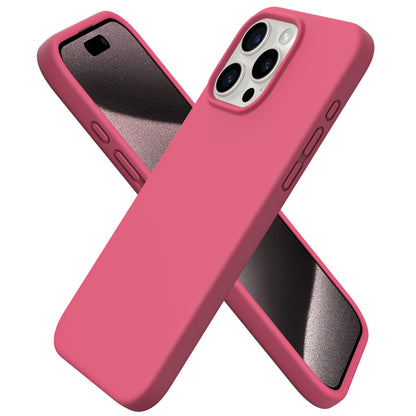 ORNARTO Liquid Silicone iPhone 15 Pro Max Case