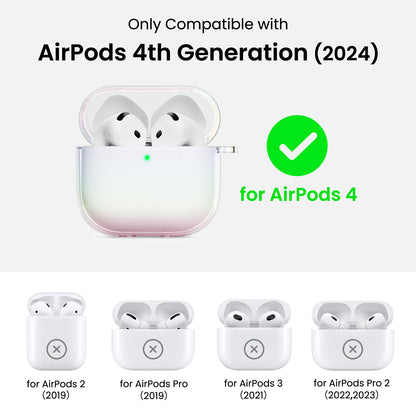 Iridescent AirPods 4 Case(2024) with Lanyard