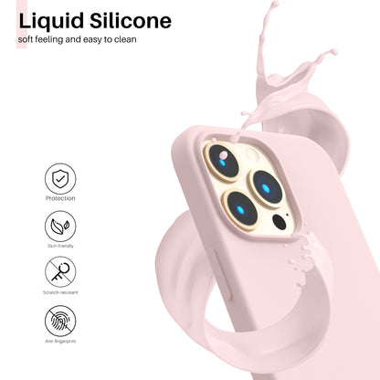 ORNARTO Liquid Silicone iPhone 13 Pro Case