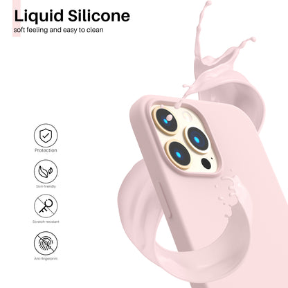 ORNARTO Liquid Silicone iPhone 13 Pro Max Case