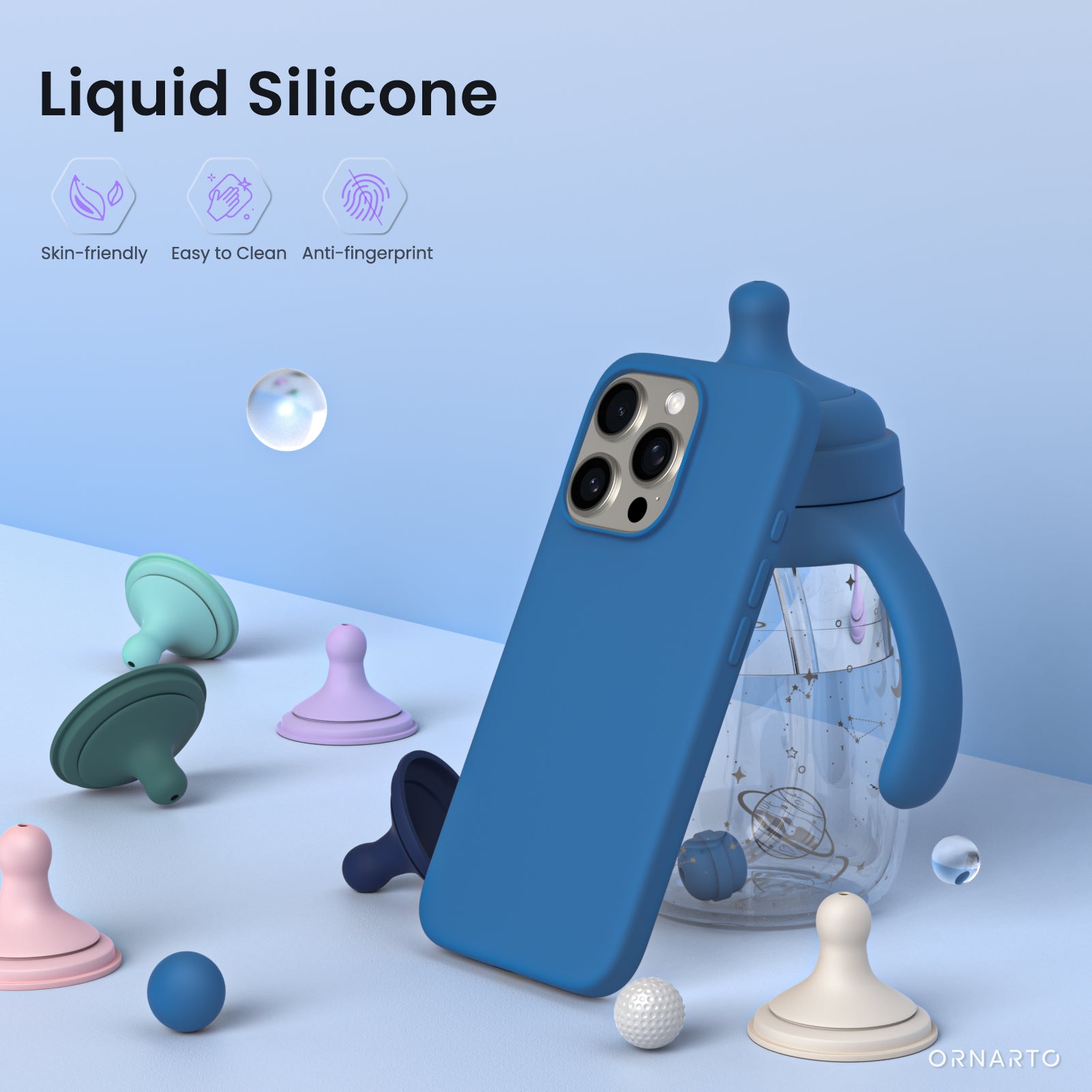 Liquid Silicone Case for iPhone 16 Series