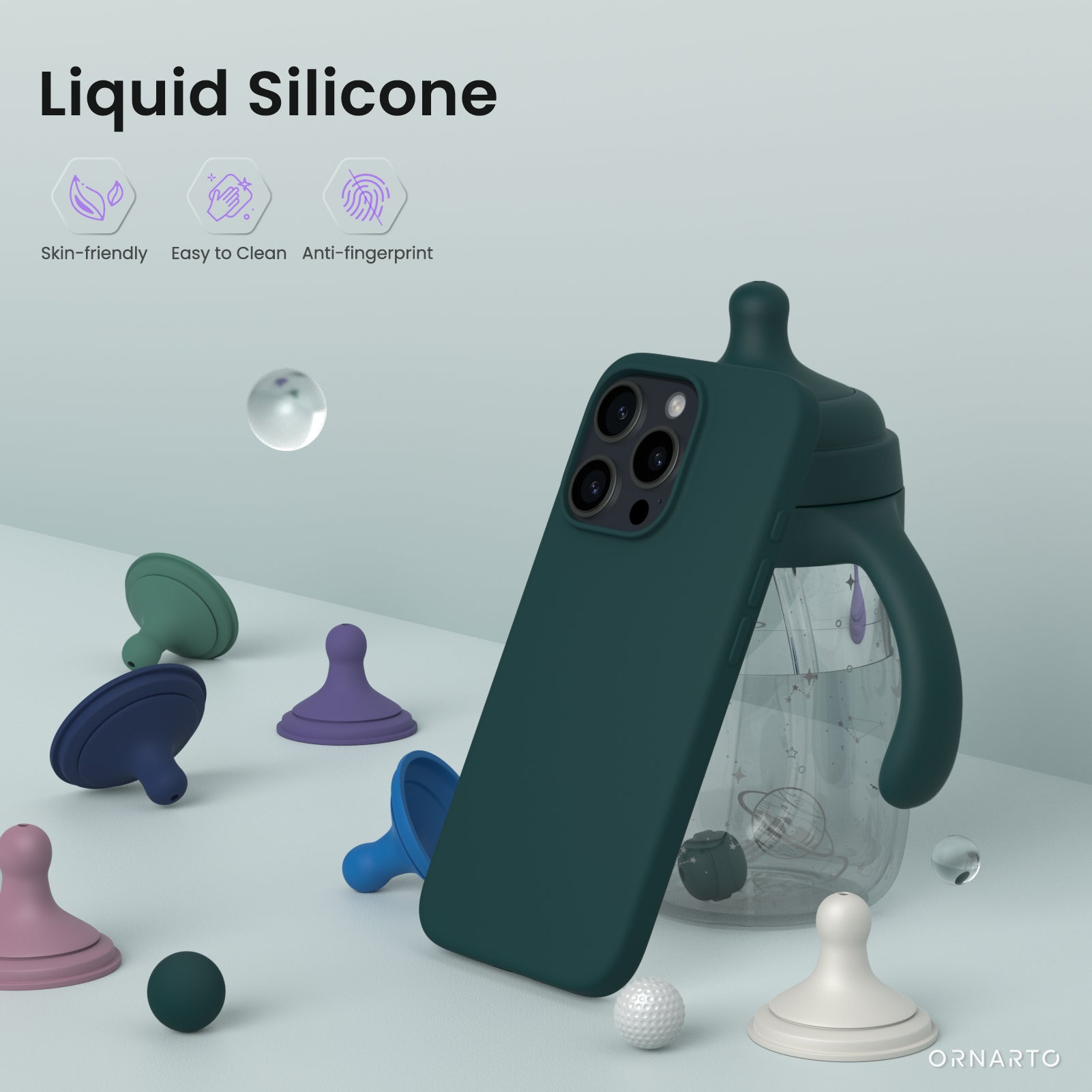 Liquid Silicone iPhone 14 Pro Case