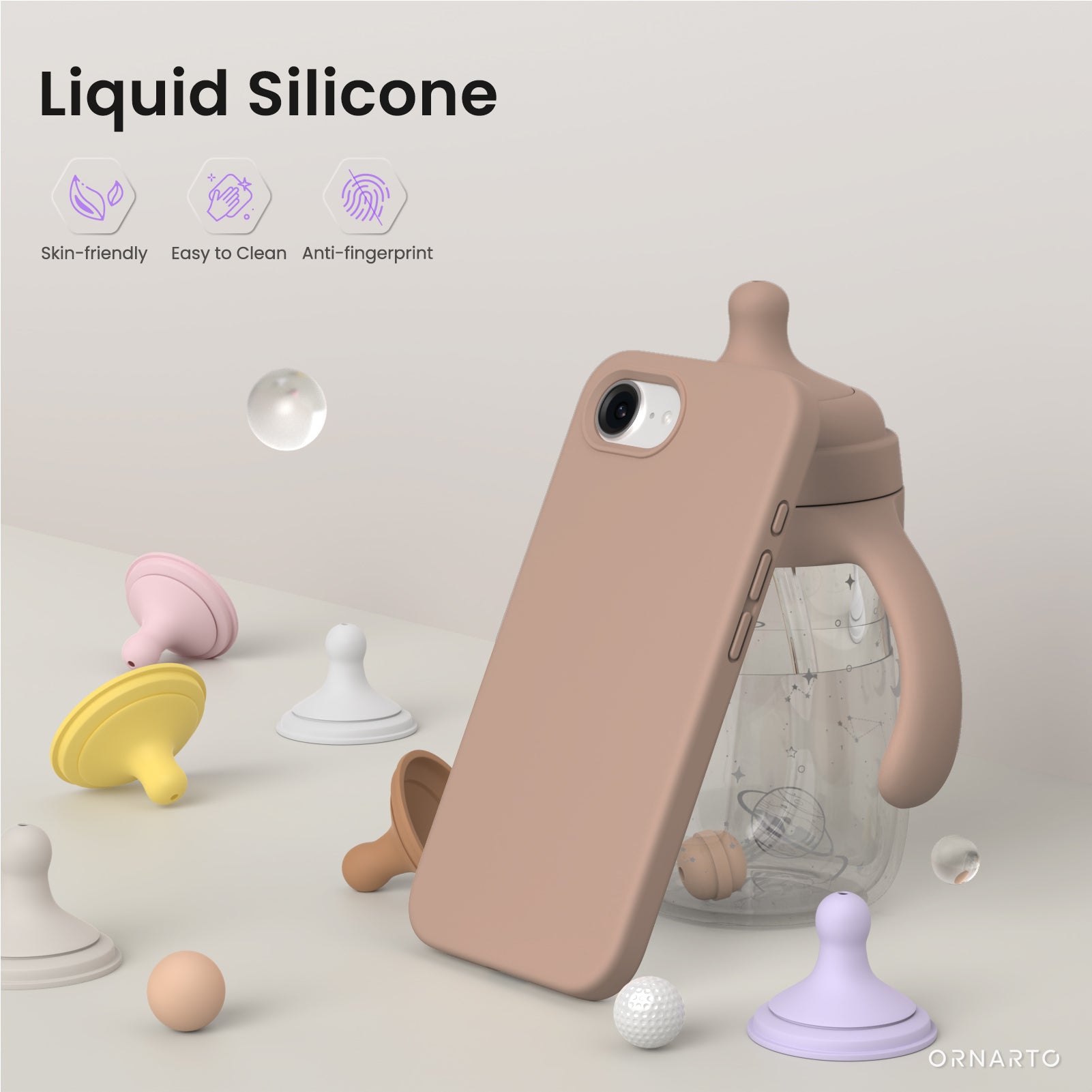 Liquid Silicone Case for iPhone 16e