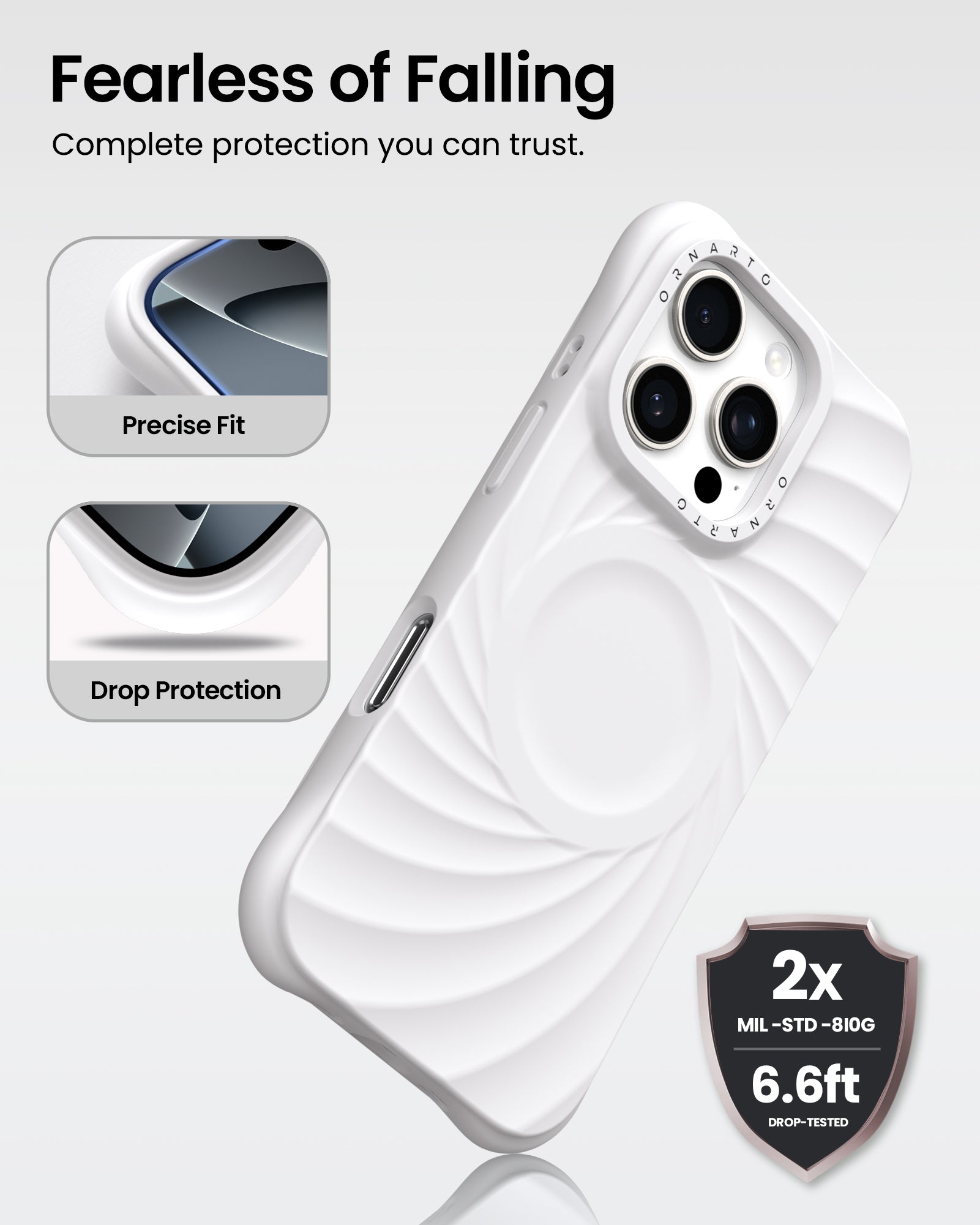 ORNARTO VORTUXE Case for iPhone 16 Series