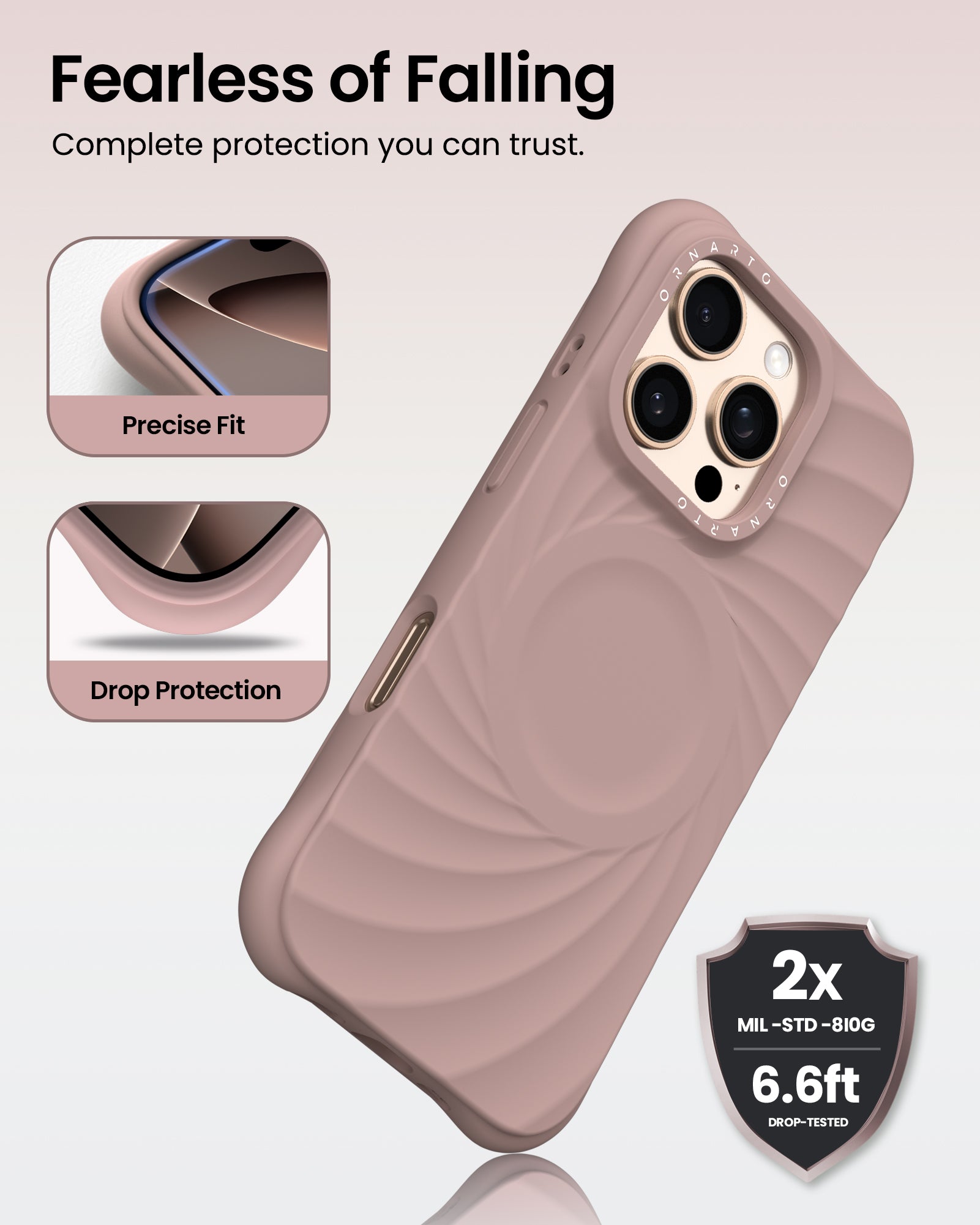 ORNARTO VORTUXE Case for iPhone 16 Series