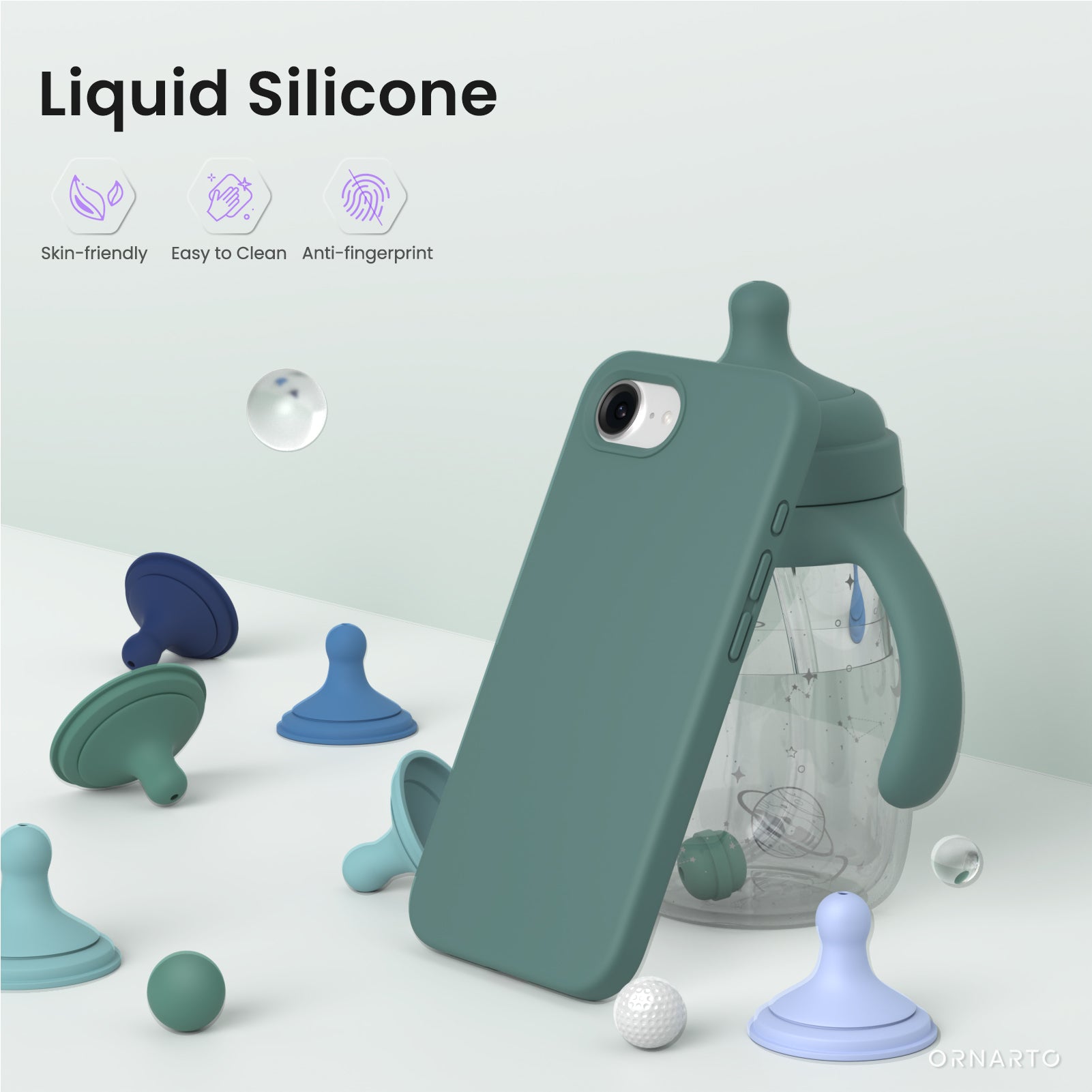 Liquid Silicone Case for iPhone 16e