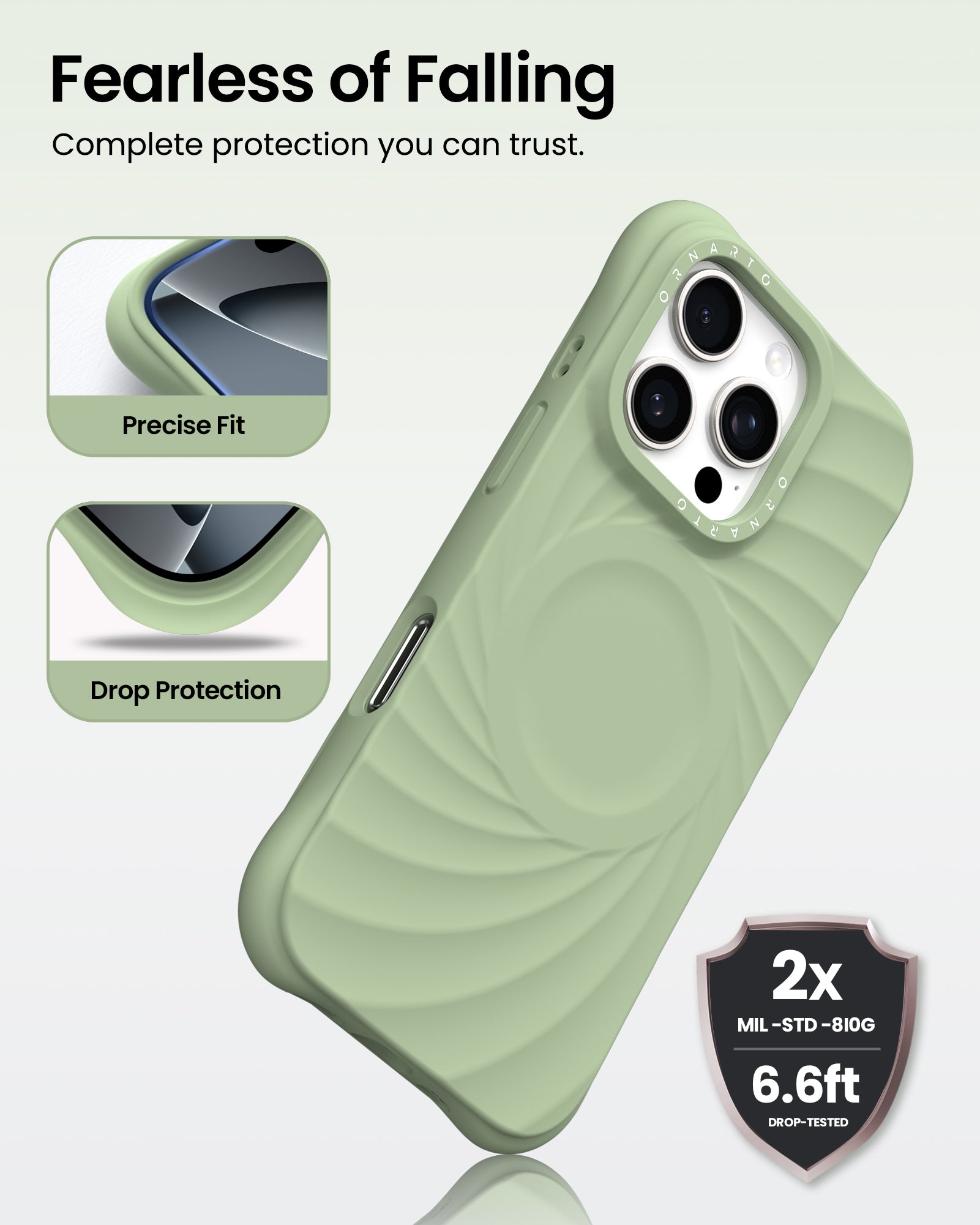 ORNARTO VORTUXE Case for iPhone 16 Series