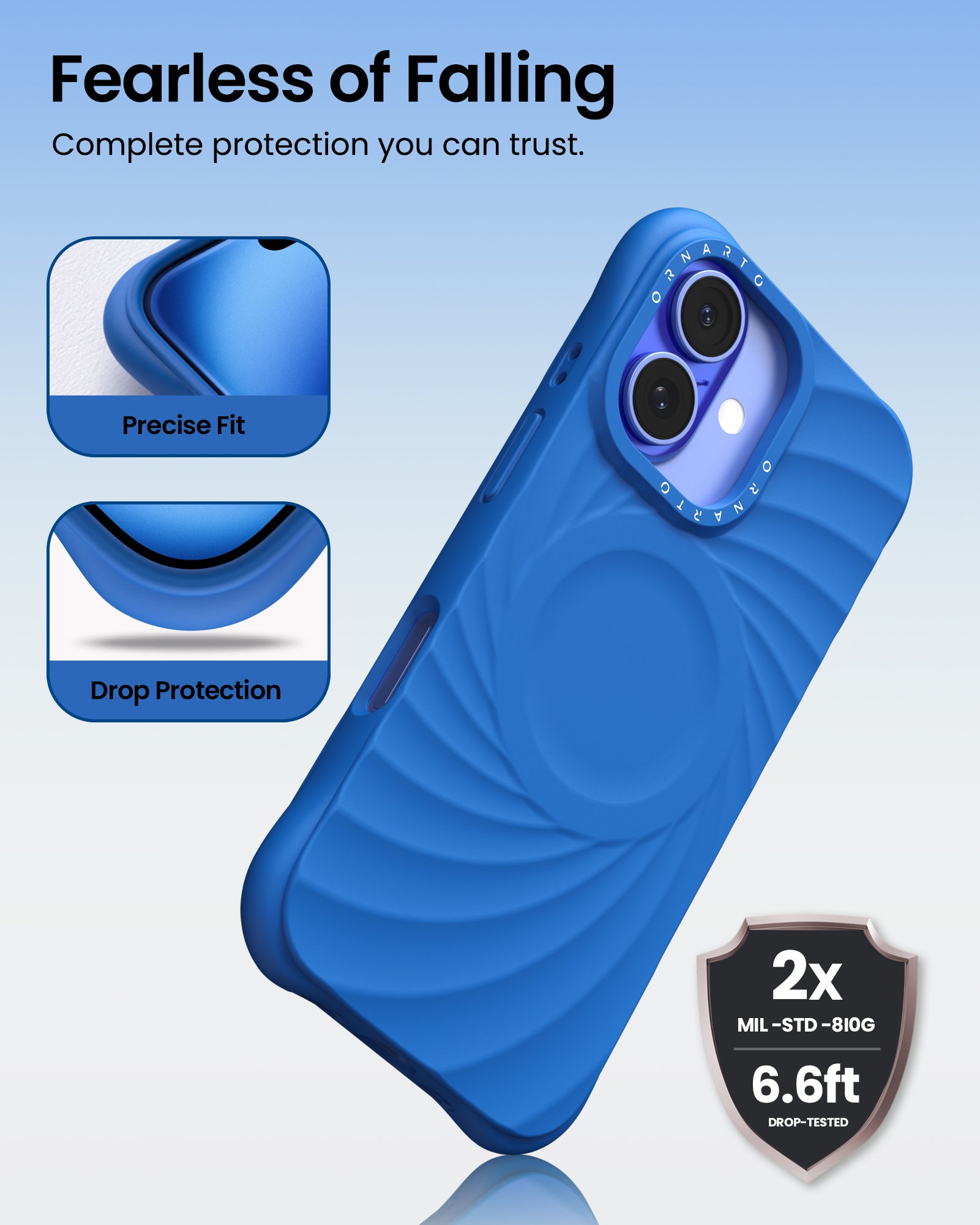 ORNARTO VORTUXE Case for iPhone 16 Series