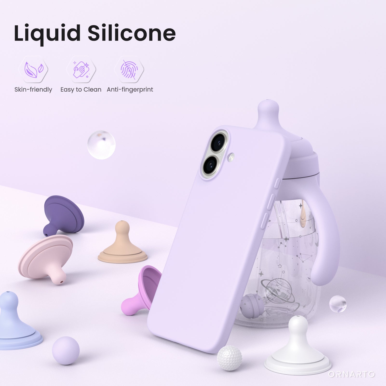 Liquid Silicone Case for iPhone 16 Series