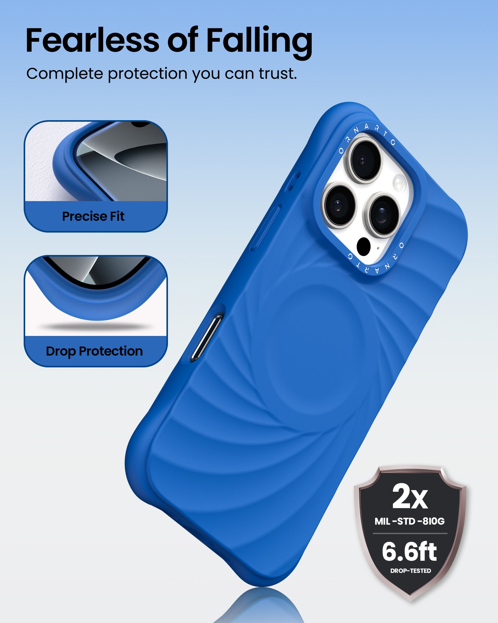 ORNARTO VORTUXE Case for iPhone 16 Series