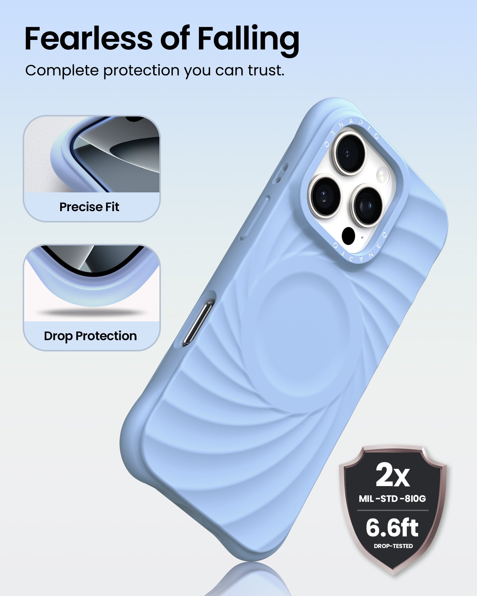 ORNARTO VORTUXE Case for iPhone 16 Series