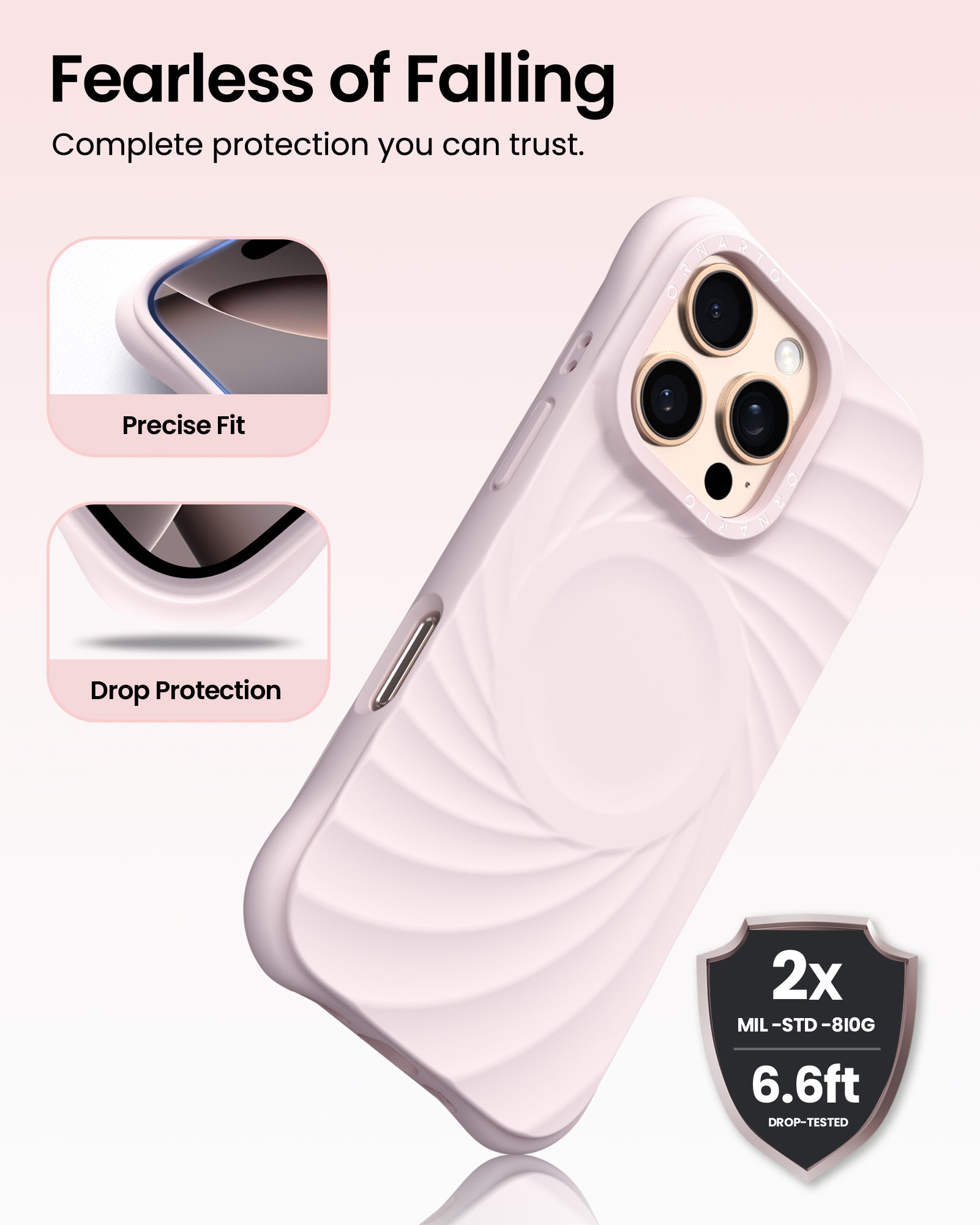 ORNARTO VORTUXE Case for iPhone 16 Series