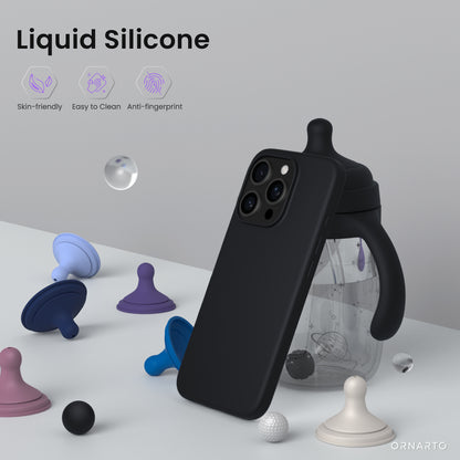 ORNARTO Liquid Silicone Case for iPhone 16 Series