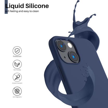 ORNARTO Liquid Silicone iPhone 13 mini Case