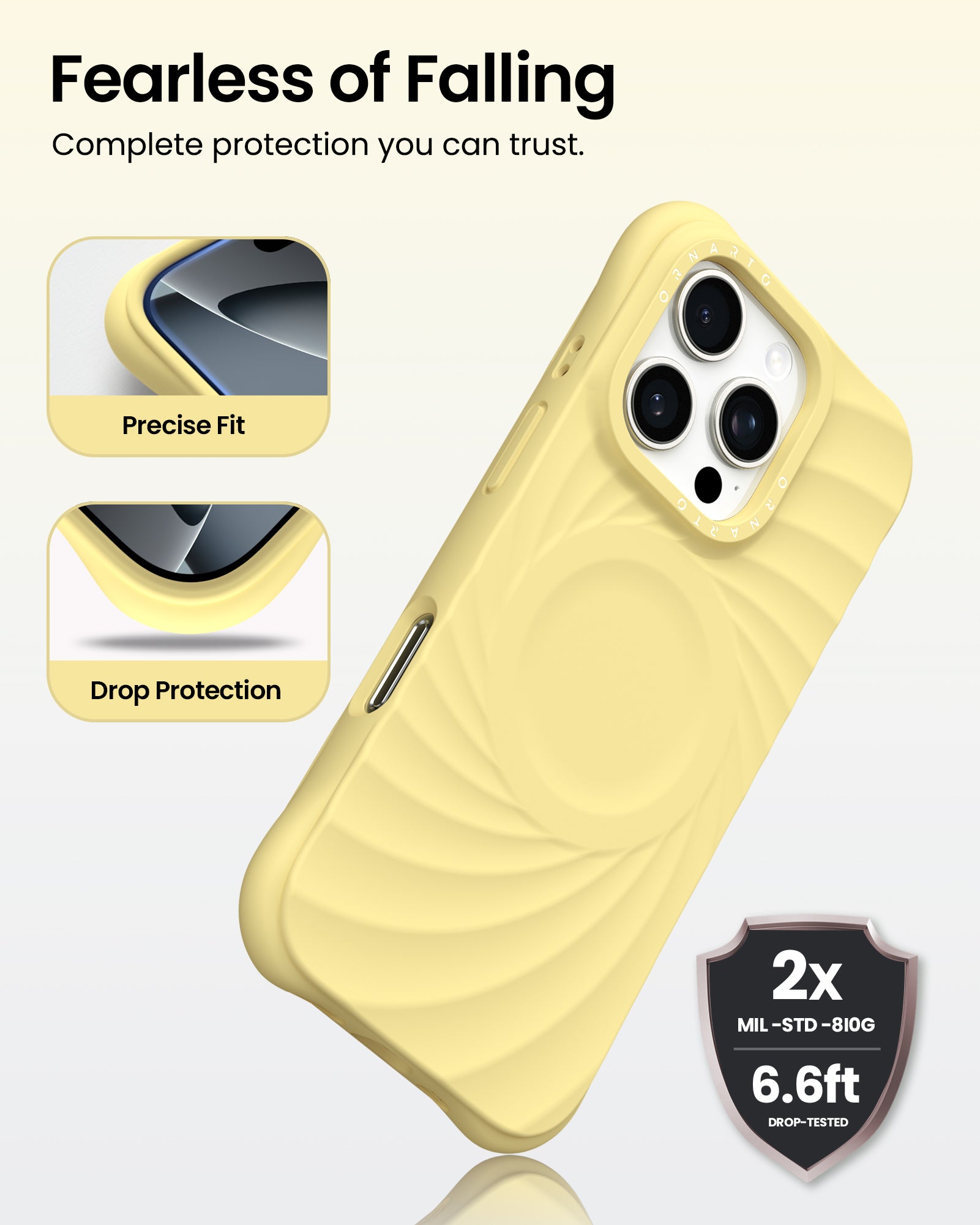 ORNARTO VORTUXE Case for iPhone 16 Series