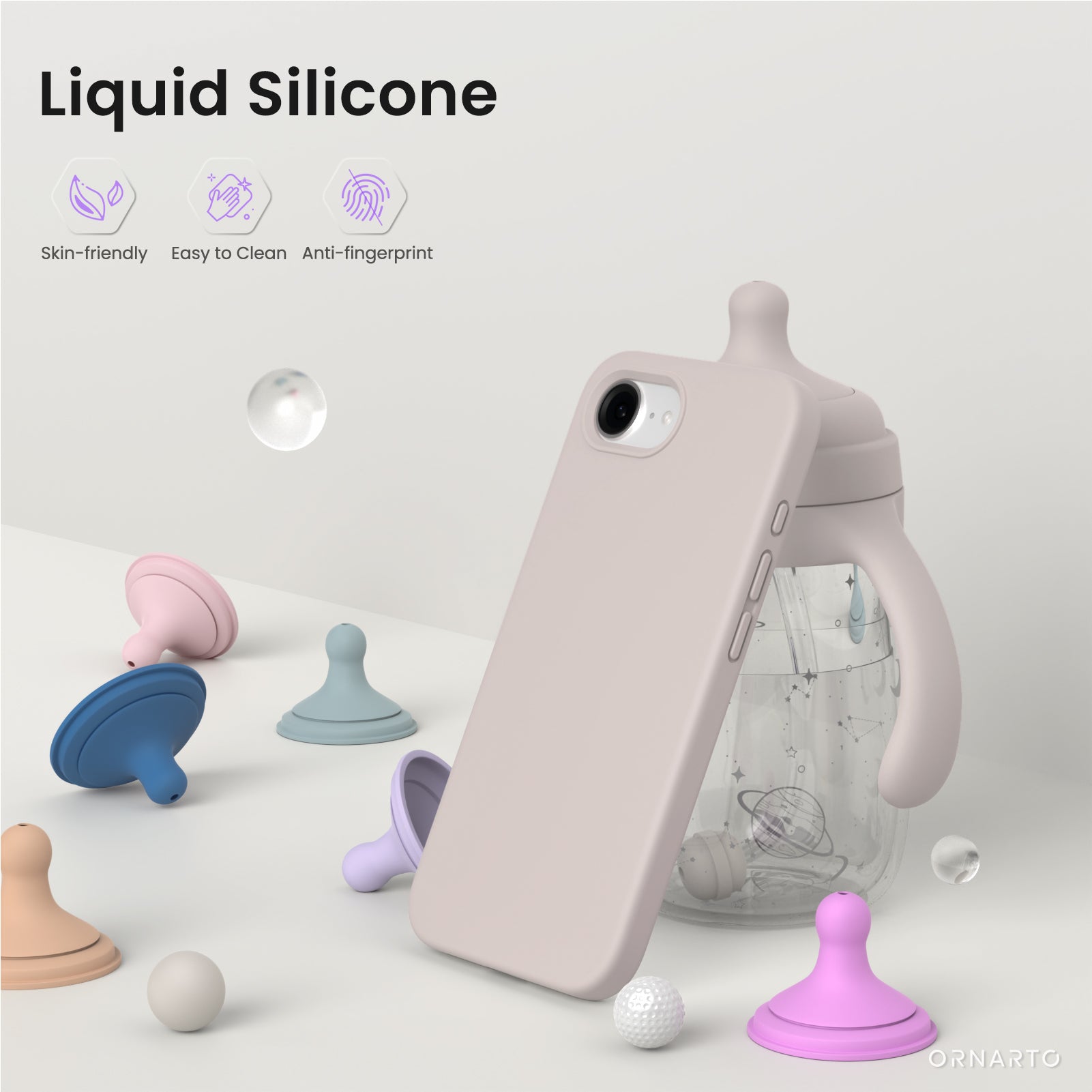 Liquid Silicone Case for iPhone 16e