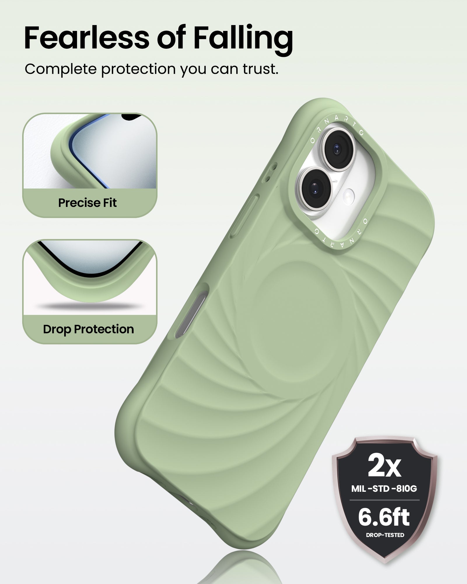 ORNARTO VORTUXE Case for iPhone 16 Series