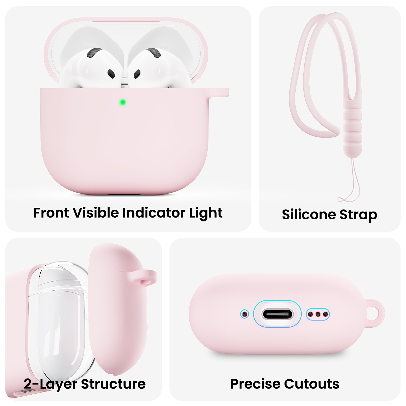 AirPods 4 Case with Lanyard