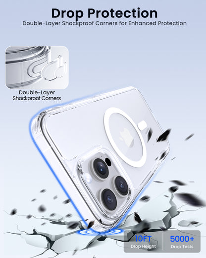 ORNARTO Clear Case for iPhone 16 Series