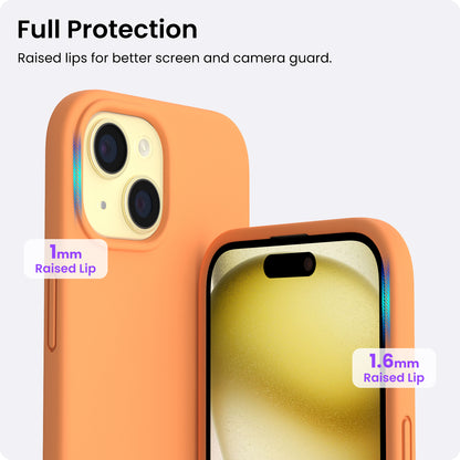 ORNARTO Liquid Silicone iPhone 15 Plus Case