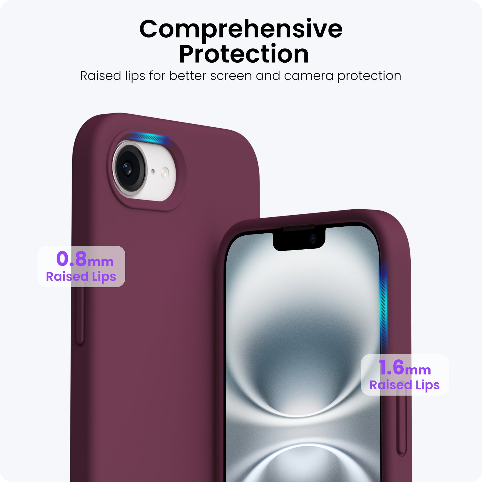 Liquid Silicone Case for iPhone 16e