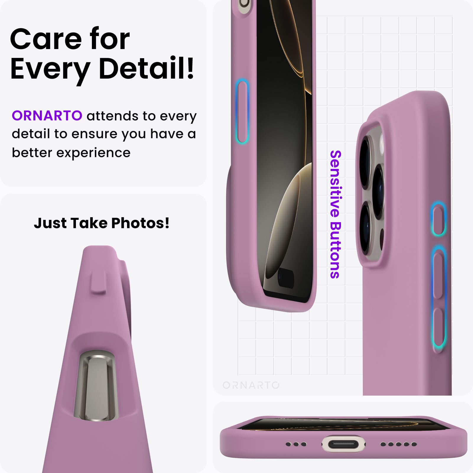 Liquid Silicone Case for iPhone 16 Series