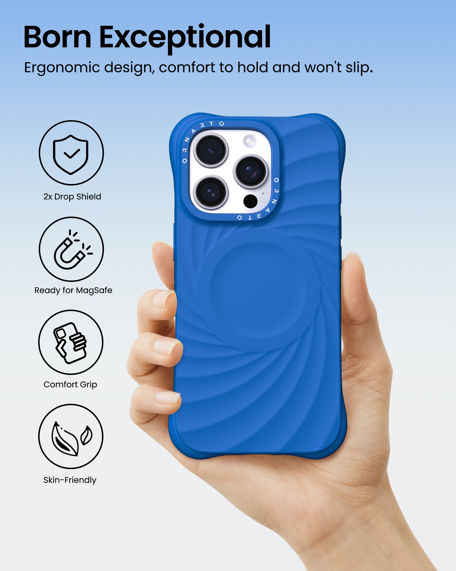 ORNARTO VORTUXE Case for iPhone 16 Series