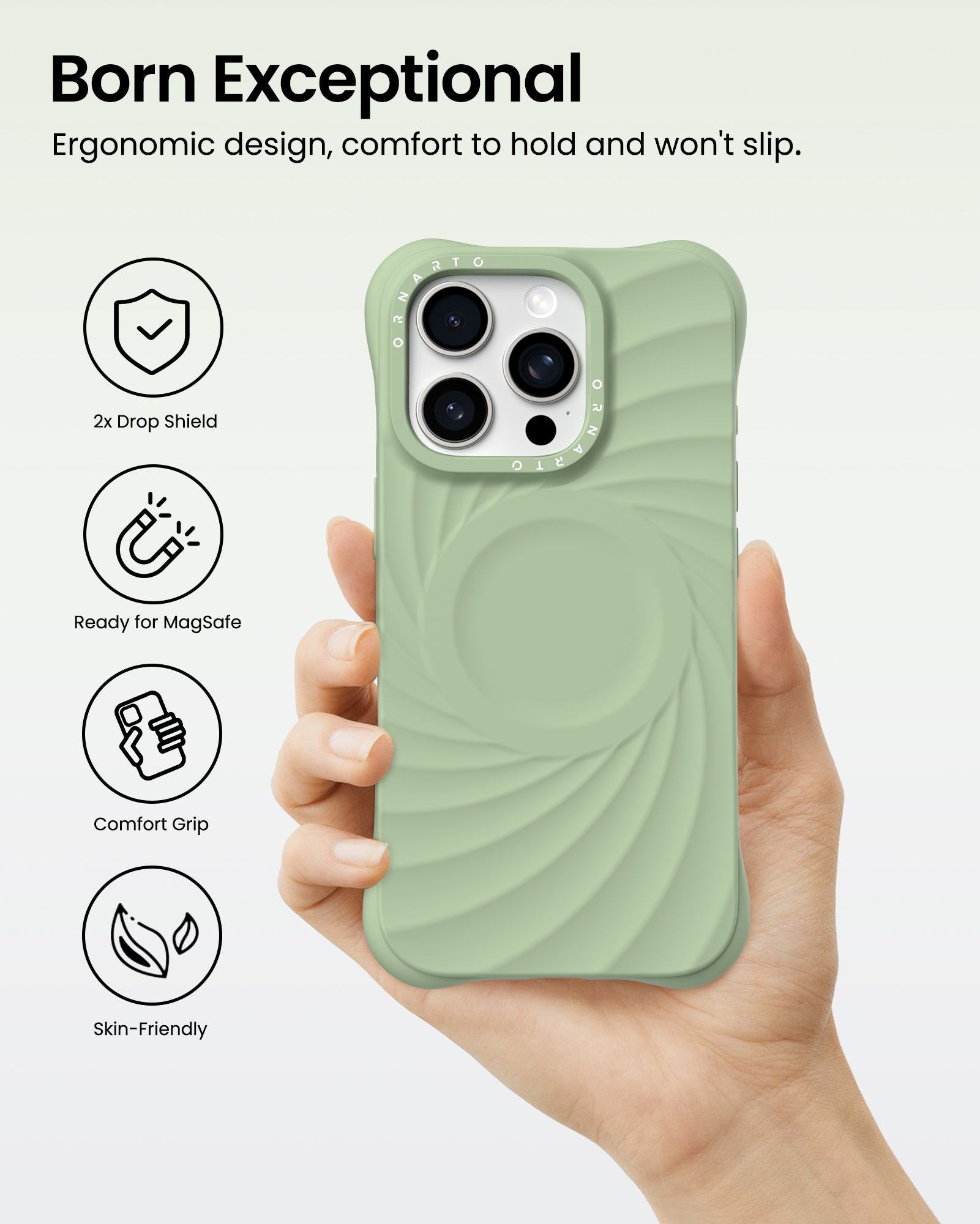 ORNARTO VORTUXE Case for iPhone 16 Series