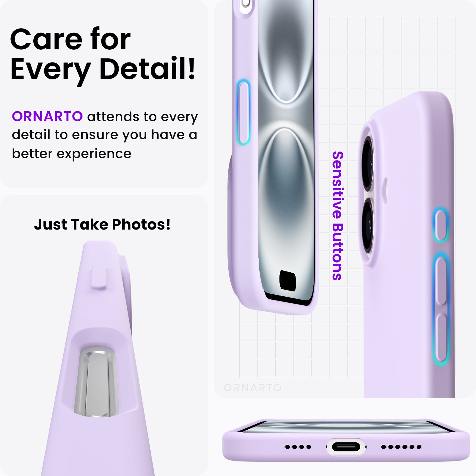 Liquid Silicone Case for iPhone 16 Series