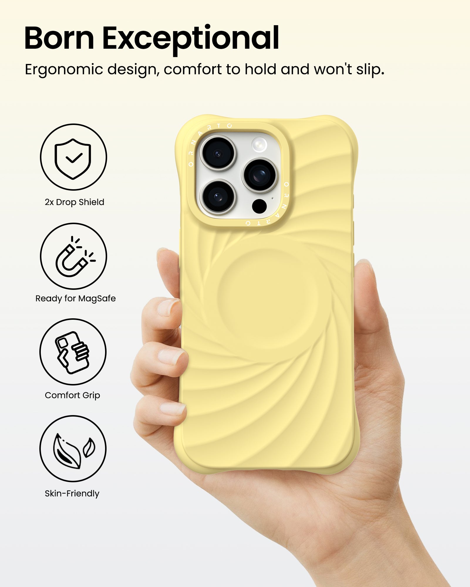 ORNARTO VORTUXE Case for iPhone 16 Series