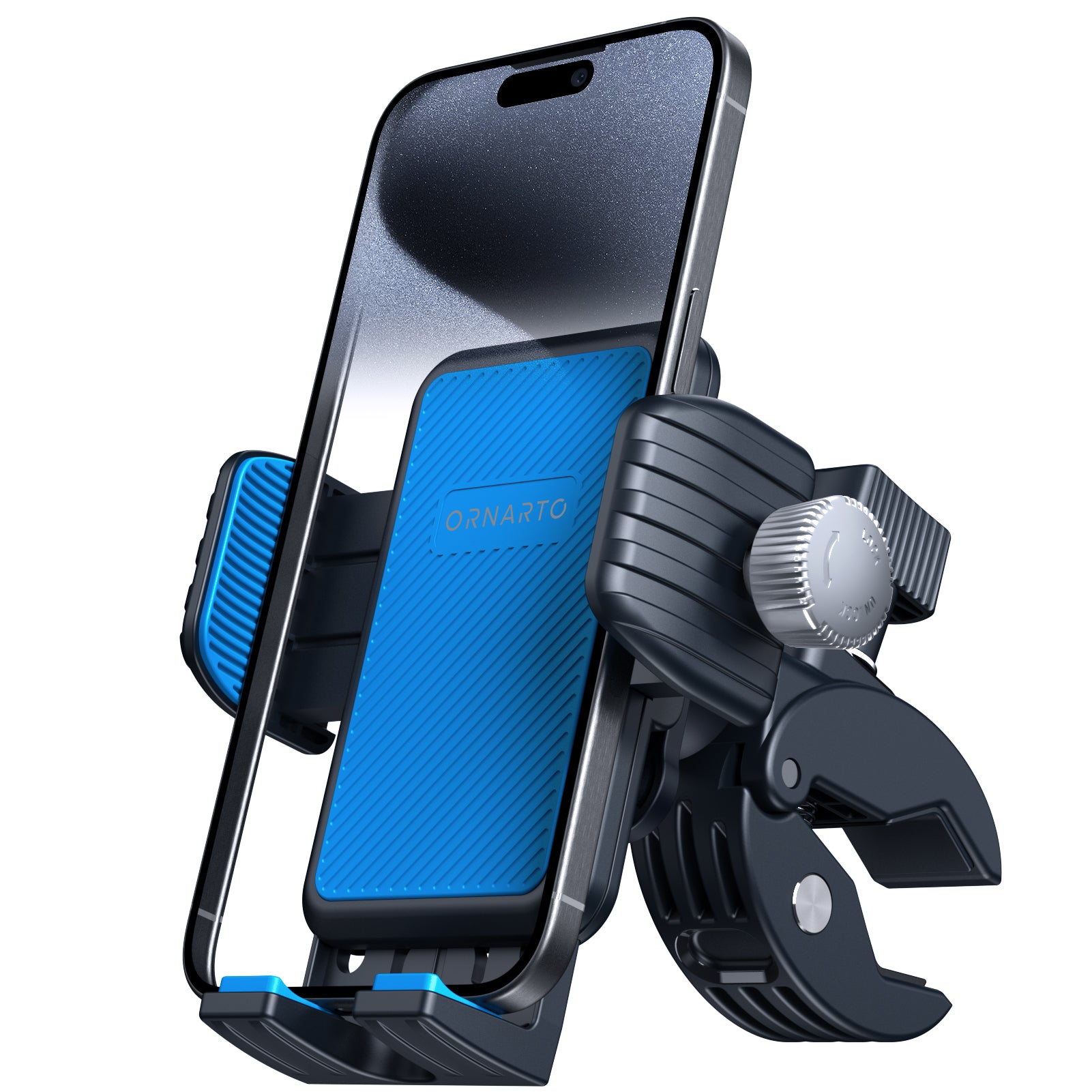 ORNARTO S3 Bike Phone Holder, Rotatable Motorcycle Phone Mount